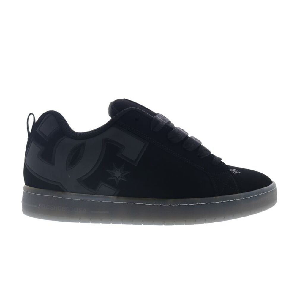 DC Mens Court Graffik SE Black Shoes (NWT)